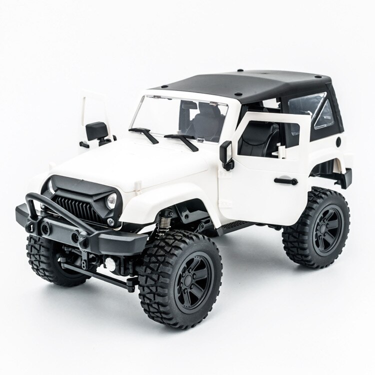 1/14 simulazione 4WD fuoristrada Big Foot Full Scale 2.4G telecomando modello di auto giocattolo: Hard-top-white