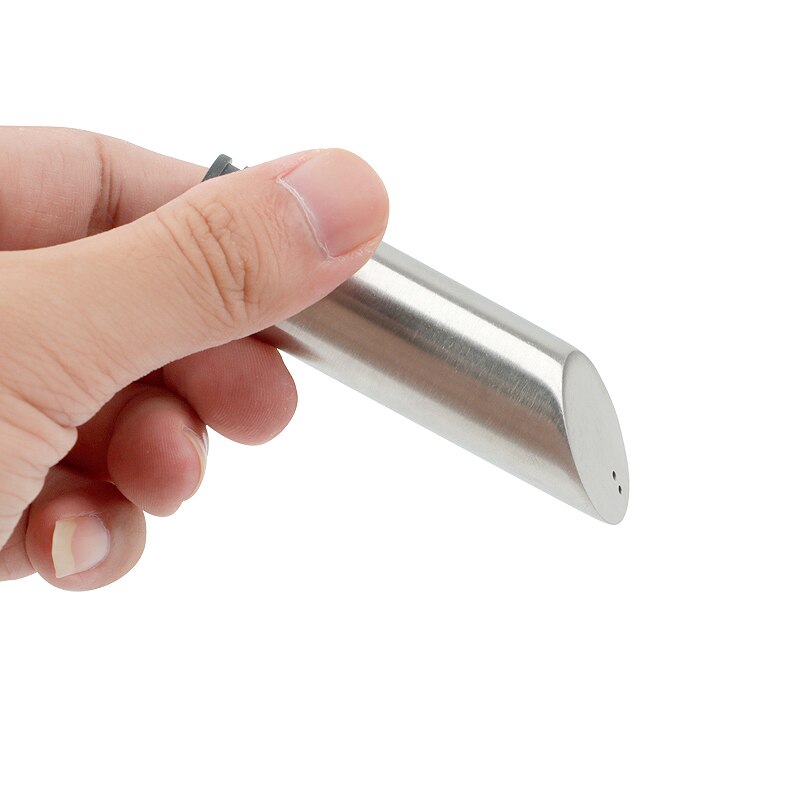 1Pcs Stainless Steel Salt And Pepper Shakers Set For Spices With Holes Seasoning Jar Spice Rack Kitchen Cruet Tool