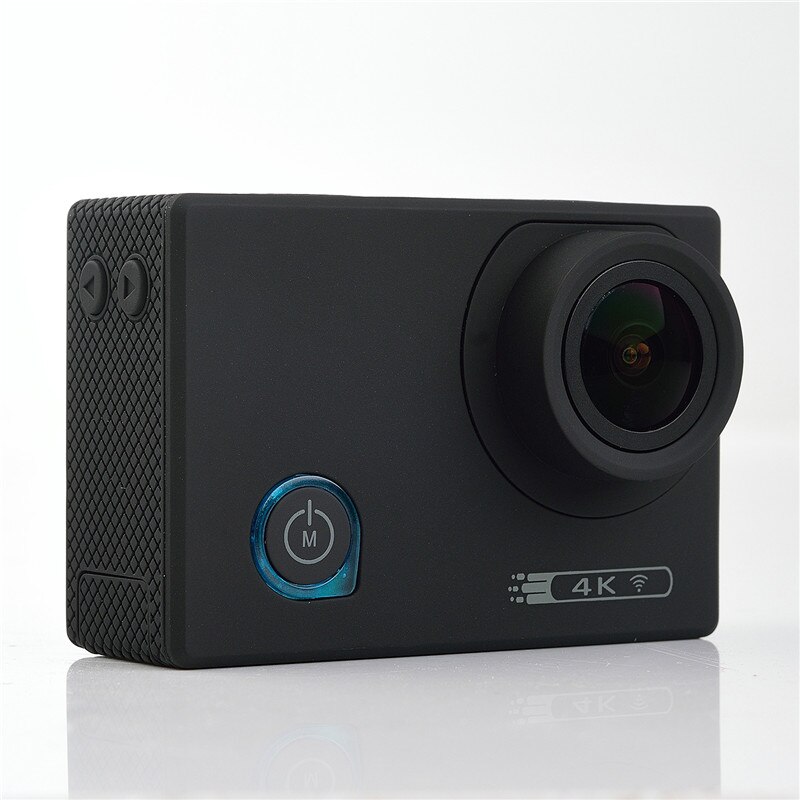SOOCOO C50 Action 4K 24fps Cámara deportiva Wifi Gyro ángulos de visión ajustables NTK96660 30M impermeable deporte DV acción cam: Negro