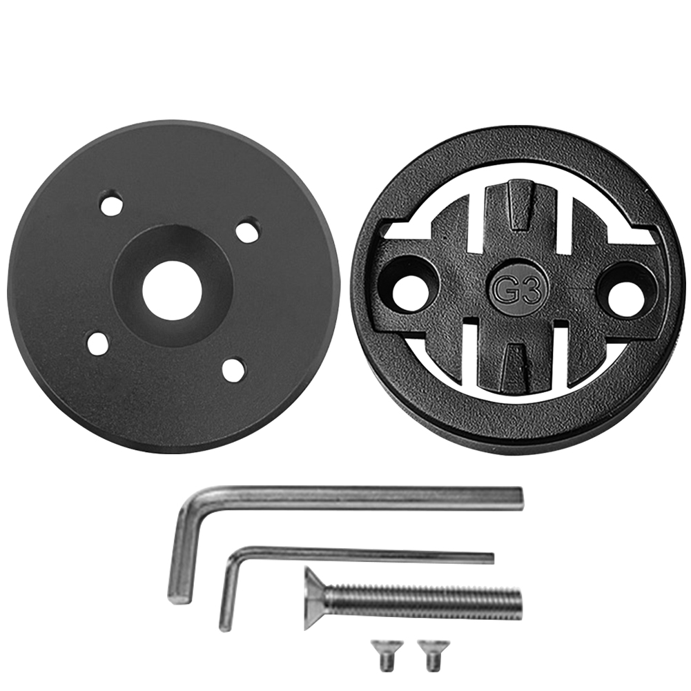 Support de compteur de vitesse GPS pour vélo, en alliage, étanche, pour VTT, accessoires Garmin: Black