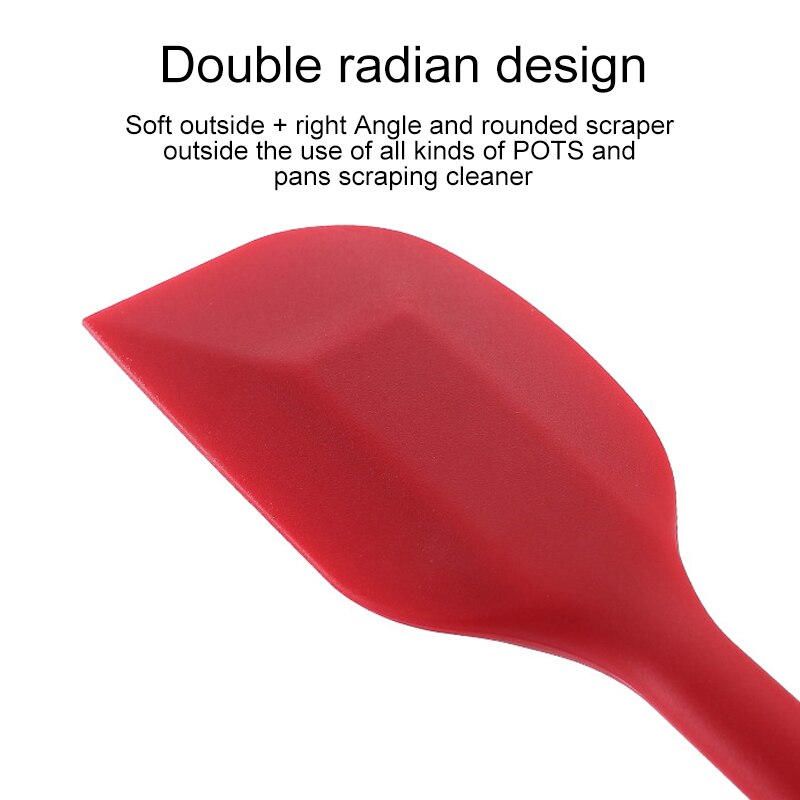 Multifunction Heat Resistant Silicone Six-piece Kitchen Baking Tool Set Cake Spatula Oil Brush Kitchenware High Temperature