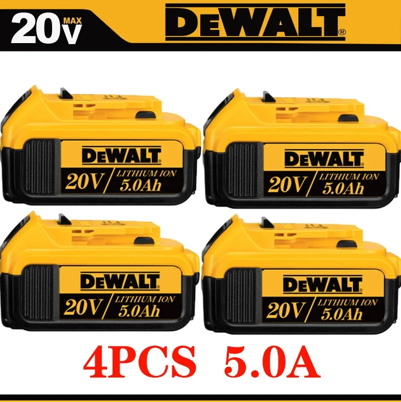 100% DEWALT originele 18V, 6.0AH, DCB115, DCB118 acculader, snel opladen, lithiumbatterij, gereedschapsbatterij
