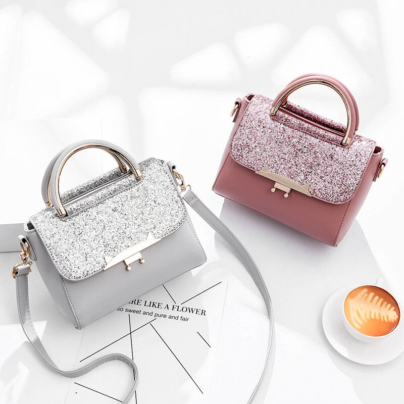 Bolsos de para mujer, carteras de cuero sintético de gran capacidad, bolsos de hombro tipo bandolera, de viaje, sencillos e informales