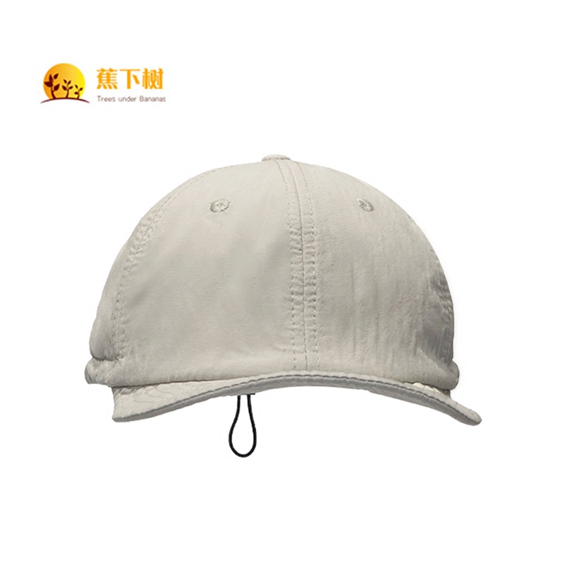 Japanese-style Popular Brand Short Brim Qiao Tongue Cap Black Retro Washing Cool Workwear American-Style Upturned Eaves Brim