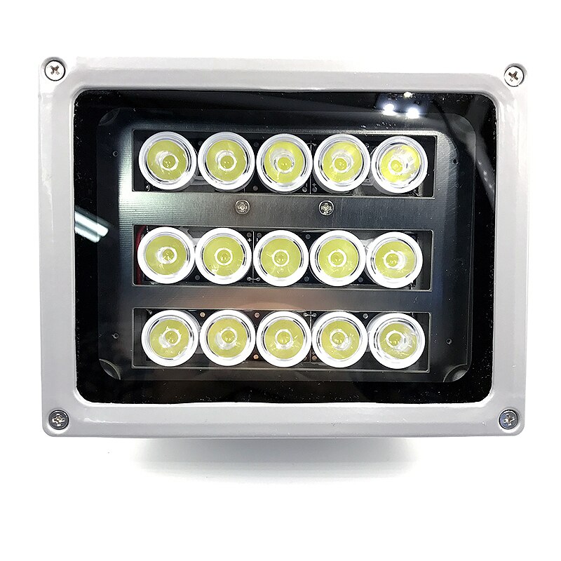 SMTSEC 15PCS LED 70m cctv high power light lamp white LED light Illuminator for cctv security camera system Night Vision SI-15W