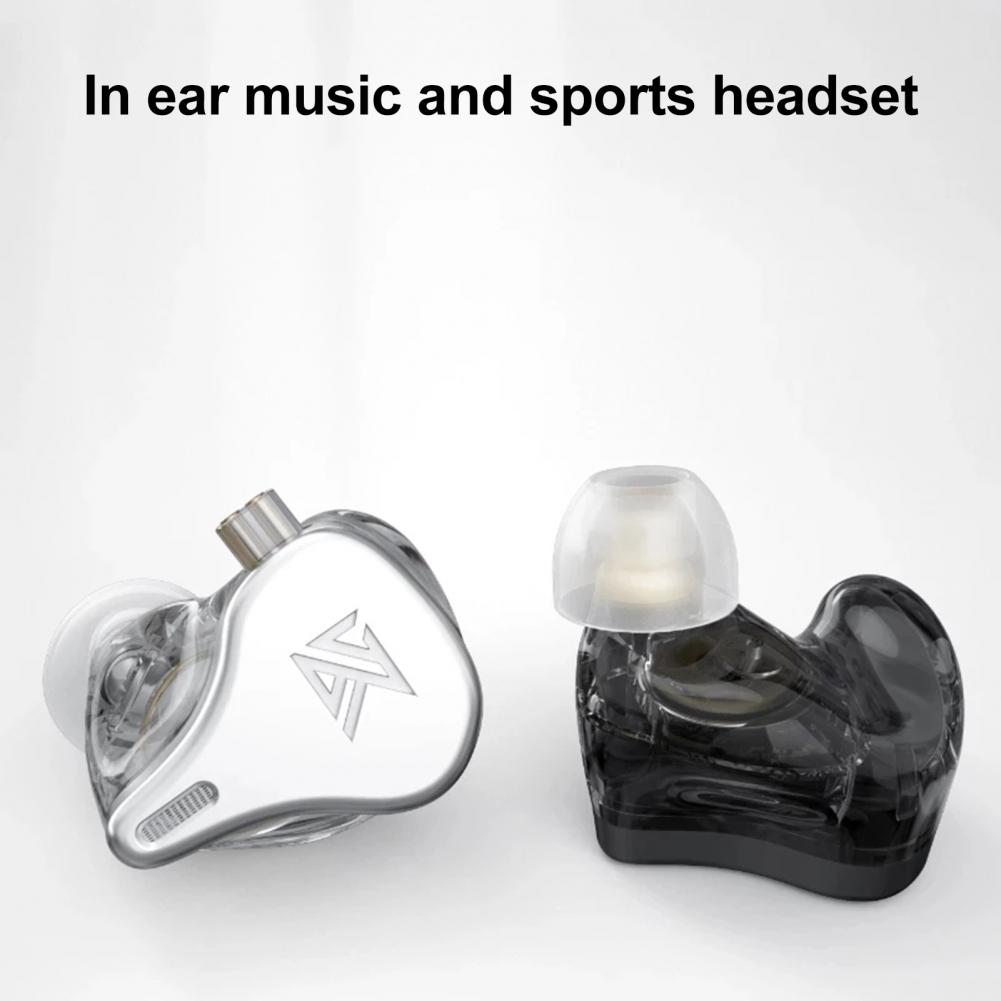 KZ DQ6 In-Ear Oordopjes - 3DD Dynamische Drivers, HiFi Muziek, Microfoon Optie, 1.2m Kabel