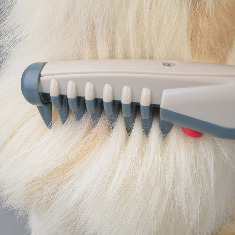 Cepillo eléctrico para perros y gatos, cortadora de pelo, herramienta de limpieza rápida para el cuidado de mascotas