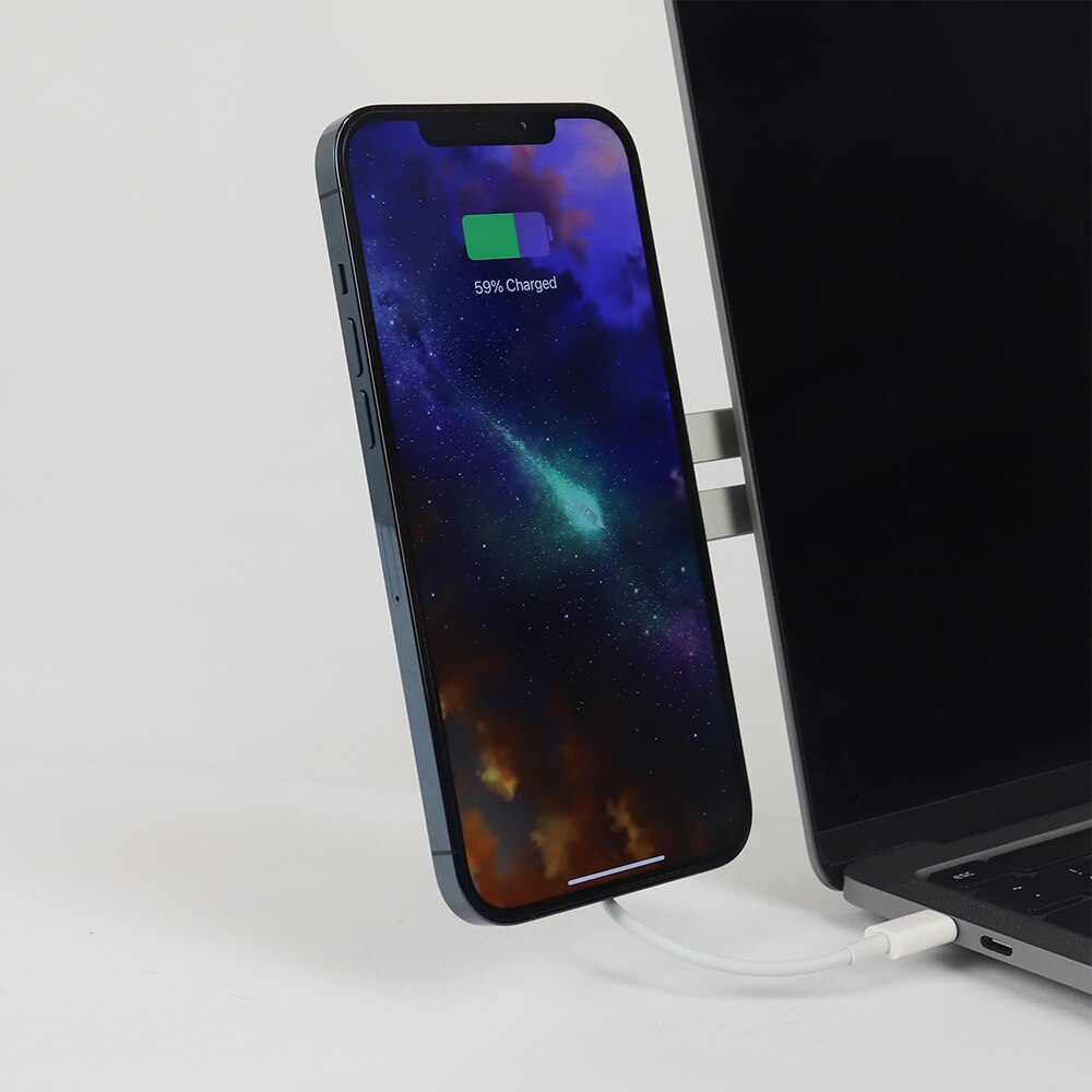 15w magnetische kabellose ladegeräte für macsafe iphone 13, 12 mini, pro max, schnelles kabelloses laden, laptop-, handy- und monitorhalterung