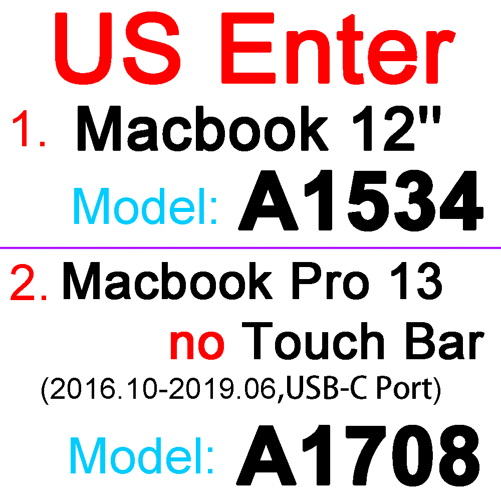 Klawiatura pokrywa dla Macbook Air 13 11 Pro 13 15 16 17 12 dotykowy TPU silikonowy Protector Film wyczyść ue usa A2251 A2289 A2141 2020: US 12 Pro 13