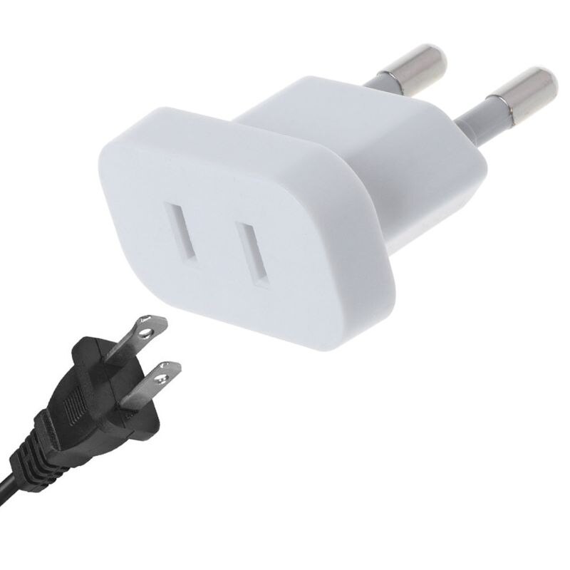 4Mm Ons Jack Naar Eu Plug Outlet Travel Charger Power Socket Adapter Vs Naar Europa Europese Regelgeving Opladen Converter plug