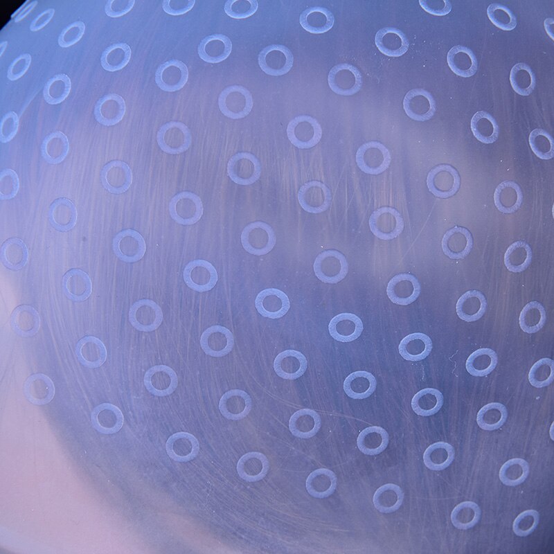 Silicone beanie hat Highlighting hair dye kit hairdressing tool Reusable hat women/men shower dye cap Hair Dyeing cap Wicks set