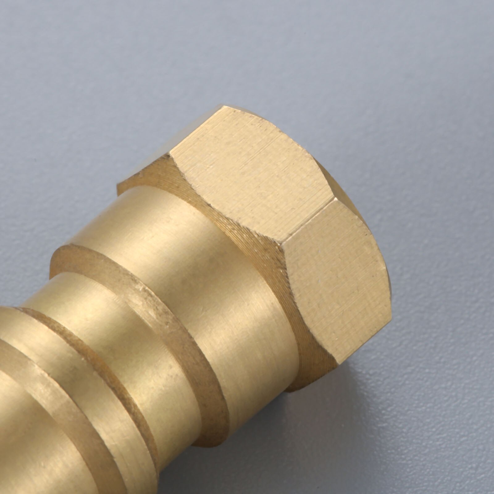 R12 to R134A Conversion Adapter Valve Brass 1/4" SAE Female Thread 8v1 Female Thread