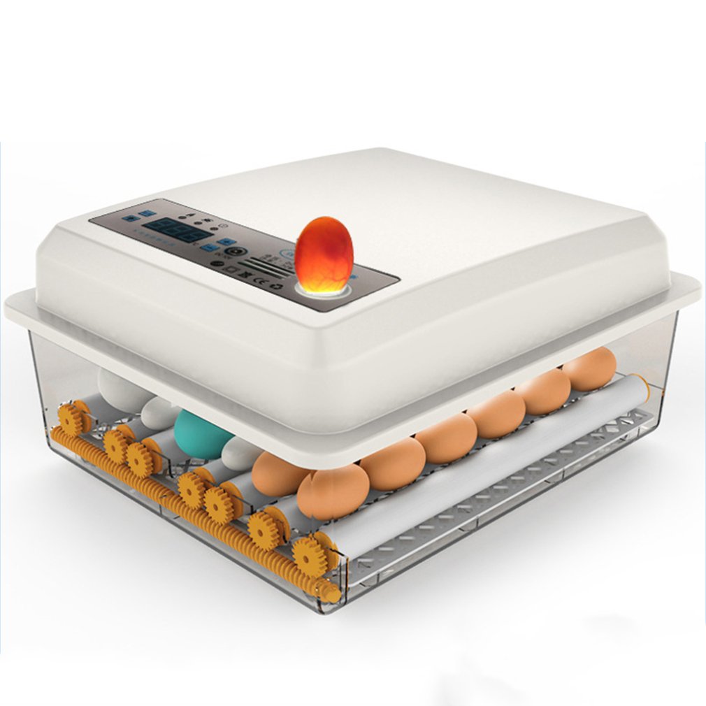 Full Automatic Incubator Brooder Farm Hatchery Machine 16 Eggs Hatcher Chicken Automatic Egg Incubator Goose Bird Quail Brooder