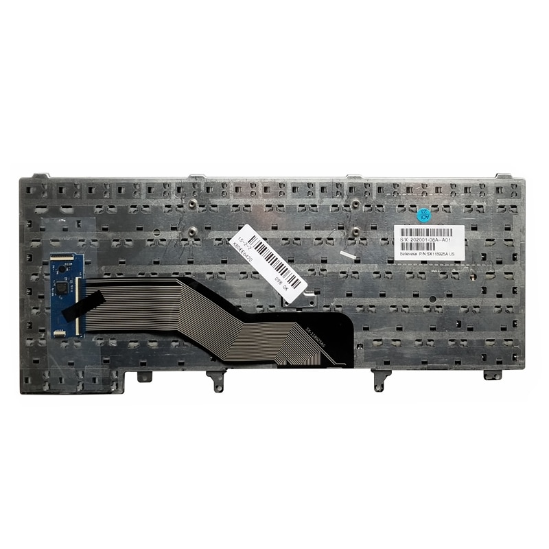 Yaluzu Us Keyboard Voor Dell Latitude E5420 E5430 E6320 E6330 E6430 Engels Zonder Punt Stick