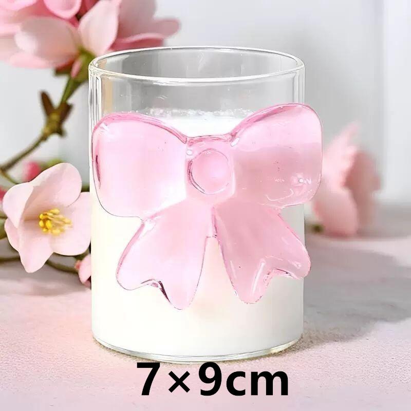 Lot De 2 Flûtes à Champagne Avec Nœud Rose En Verre Transparent - Élégantes Pour Mariage Et Fêtes