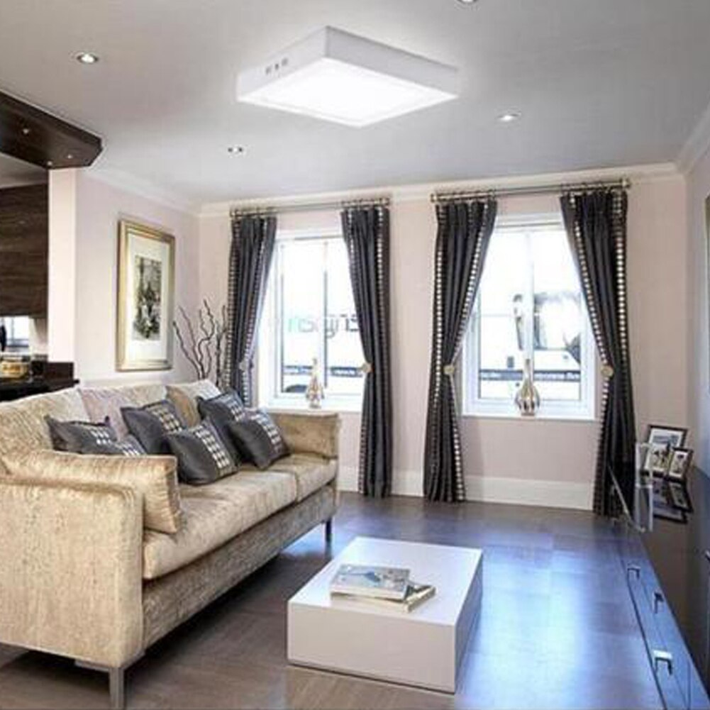 Square Led Panel Light 220v Cool Warm White AC85-265V LED Surface Lamp Lighting Ceiling Lamp For Indoor Home 6W 12W 18W 24W