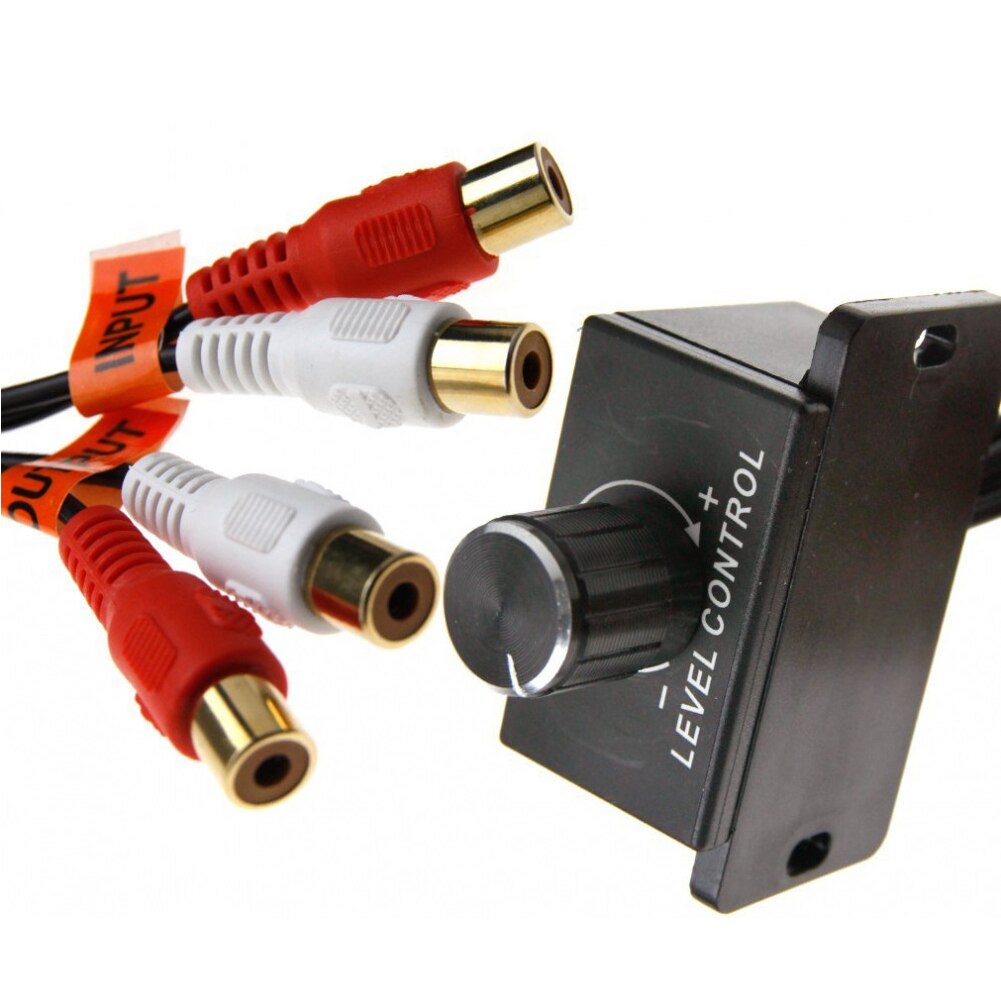 Bass Knop Audio Universele Accessoires Level Remote Auto 12V Volume Controller Auto Versterker Draagbare Richter Nuttig