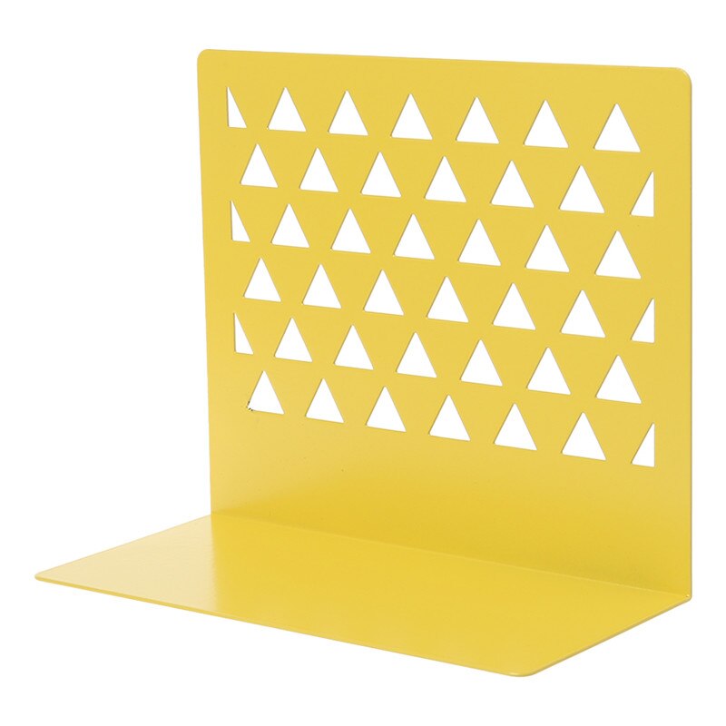 Metal hule desktop arrangør bogstøtter bogender understøtter stativ holder hylde bogreol hjemmekontorartikler: Y
