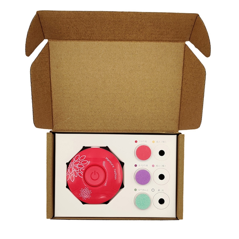 Zuigeling Nail Care Safe Nagelknipper Cutter Baby Elektrische Nail Trimmer Kids Nail Polijstmachine Manicure Set: 2