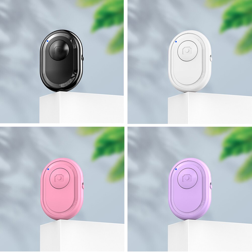 Mini Wireless Controller Bluetooth-compatible Remote Control Button Photo Self-timer Shutter Release Selfie For Android IOS