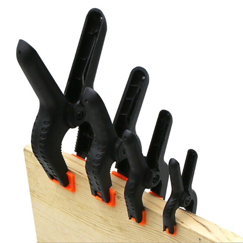 3 uds. De abrazaderas de palanca de plástico para herramientas de bricolaje de 3/3, 5, 4 y 6 pulgadas para pinza de muelle para carpintería, estudio fotográfico, abrazadera Grampo Hout Klemmen Sauterelle