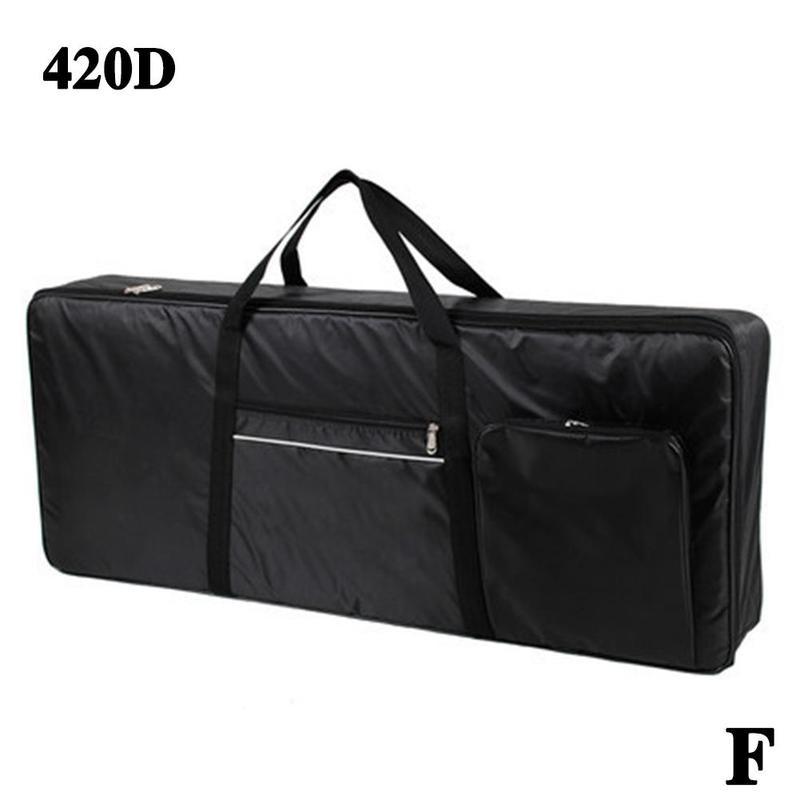 61 Key Toetsenbord Gig Bag Case Elektronische Orgel Piano Waterdicht Met Rugzakken Doek Oxford Katoen Handtassen Gewatteerde 600D/420D o2E8: F