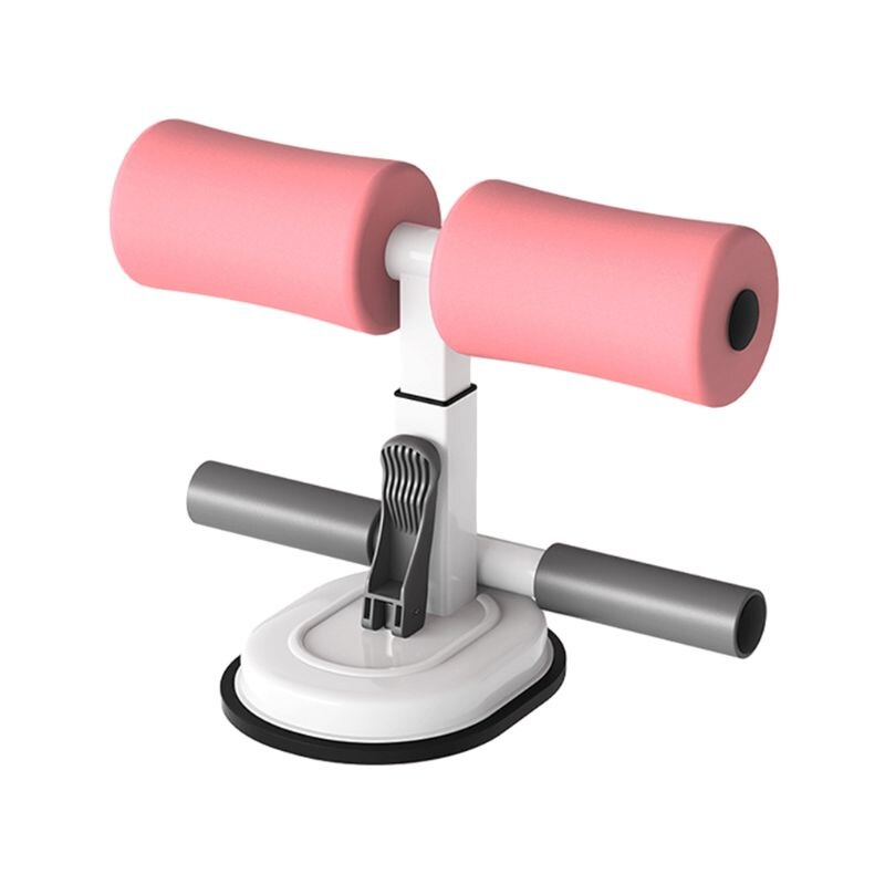 Fitness Sit Up Double Bar Assistant Gym Exercise Resistance Workout Equipment: Yellow