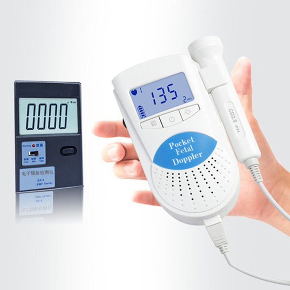 Pregnant Woman Household No Radiation Fetal Movement High Sensitivity Doppler Detection Safe Fetal Heart Apparatus
