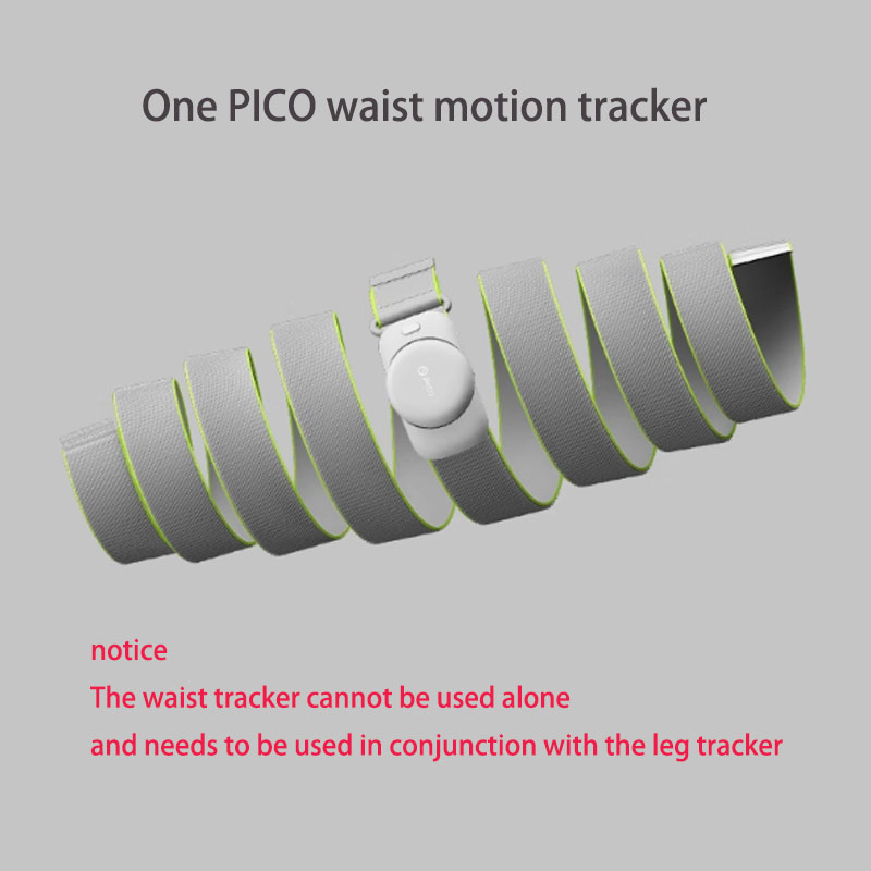PICO taille motion tracker compatibel met PICO 4 Ultra/PICO 4 Pro/ PICO 4/Neo 3 (alleen één)