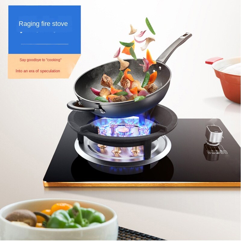 Gas Cooker Single Stove Household Liquid Gas Gas Stove Natural Gas Benchtop Embedded Single Eye Burning Stove