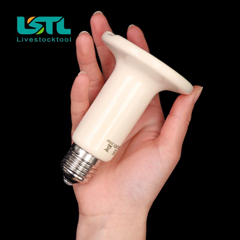 220V Pet Reptile Far Infrared Ceramic Heating Lamp Heat Emitter Light Bulb 25W 50W 75W 100W 150W 200W