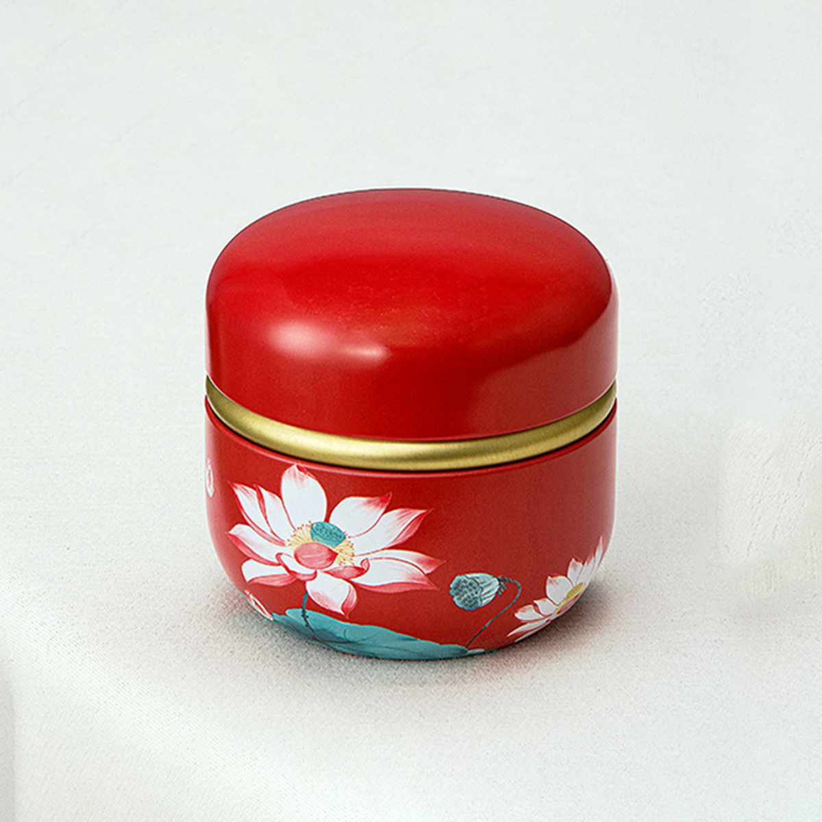 Barattoli di latta vuoti in banda stagnata Contenitori cinesi per la conservazione di dolci Scatole riutilizzabili Lattine con coperchio per candele da tè sfuse Conservazione artigianale: nero