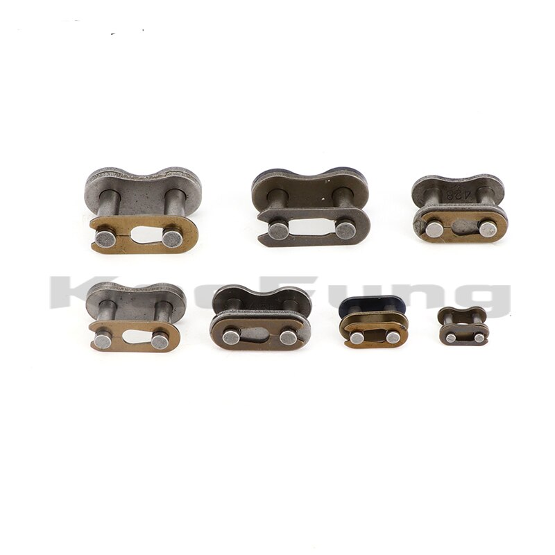 Motorcycle Bicycle 25H T8F 420 428 520 ATV Quad Pit Pro Dirt Bike Chain Master Link chain Connector Chains mountain join