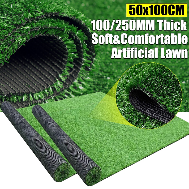 100 x 50cm kunstgræs kunstgræs kunstgræs gulvtæppet simulering udendørs grøn græsplæne have græsplæne terrasse landskab