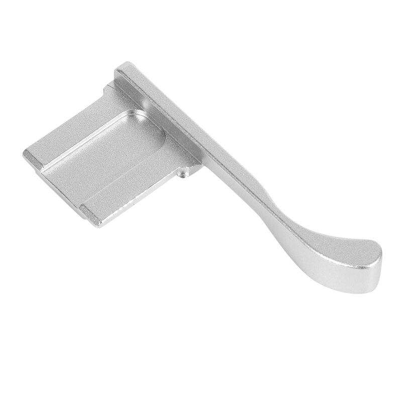 Poignée de pouce en métal pour Fujifilm Fuji, pour modèles X100F, X100T, X70, X30, X-E3, X-A1, X-A2, X-A3, X-A5, X-M1, XA3, XE3: Silver