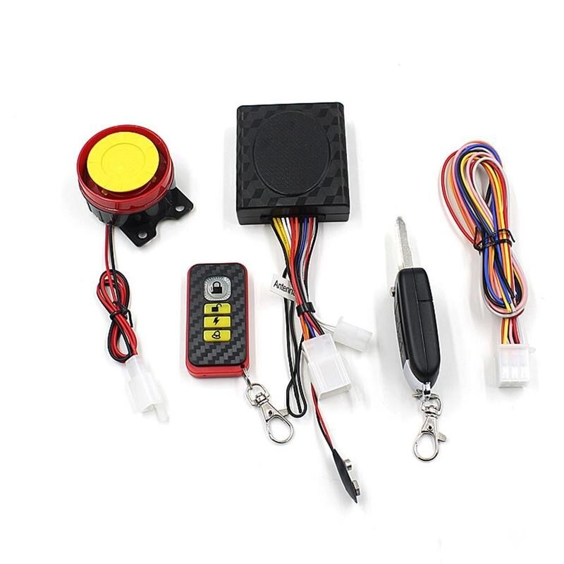 Universal 12V Motorcycle Anti-theft Security Alarm System
