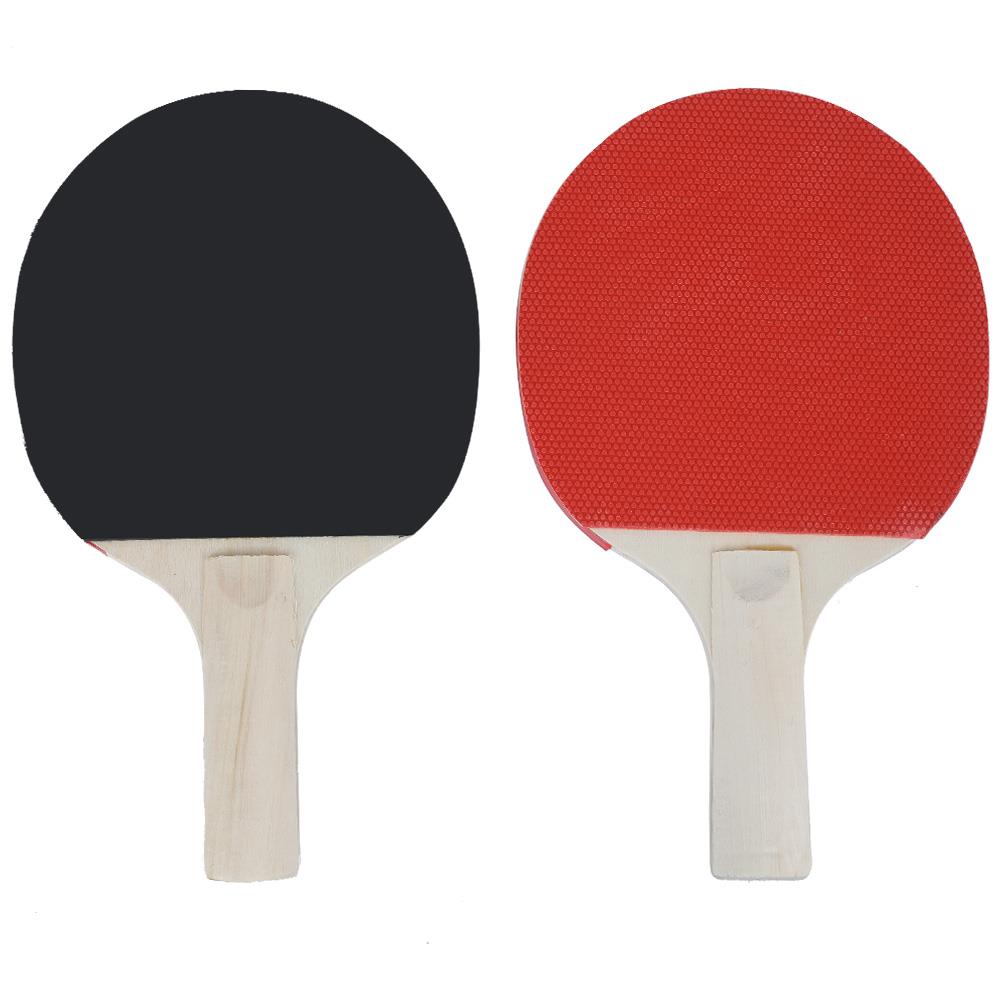 Tafeltennisset trainingsset racketblad mesh net bal hout tafeltennis pingpong student sportuitrusting