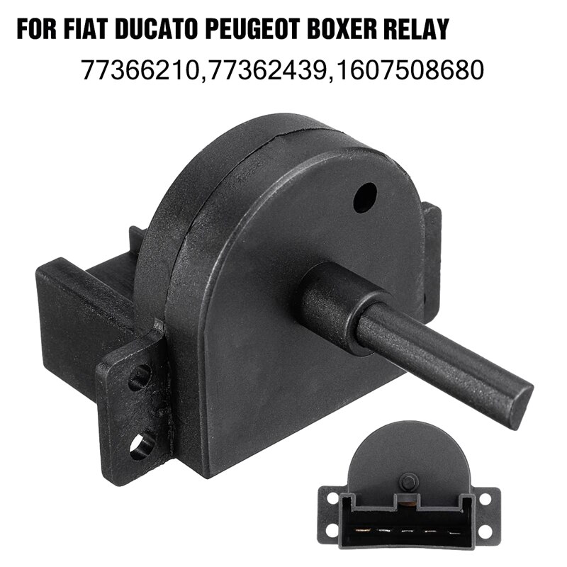 Interruptor de ventilador de calentador de coche, para Fiat Ducato, Peugeot Boxer, Citroen Relay/Jumper 2006- 77362439 77366210 77367027: Default Title