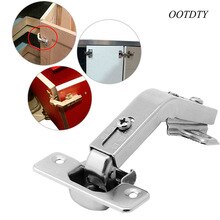 OOTDTY 135 Degree Corner Folded Cabinet Door Hinges Home Bathroom Kitchen Cupboard