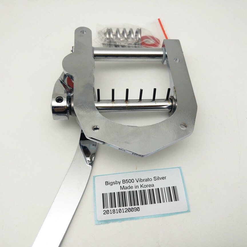 Chrome /Gold B500 Vibrato Tailpiece System Electric Guitar Bridge Guitar Parts Made in Korea