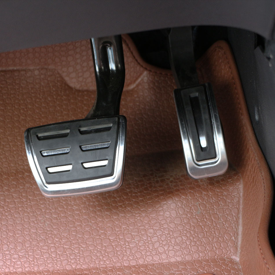 Auton kytkin kaasu jarrupolkimet suojus volkswagen vw polo bora lavida golf  mk4 santana jetta  mk4 varten skoda fabia (lhd)
