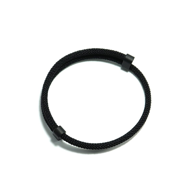 Minimalistyczna ręcznie robiona bransoletka 4mm Milan Rope Charms Resizable Red Braclet dla kobiet mężczyzn BFF Lucky Armband Jewelry
