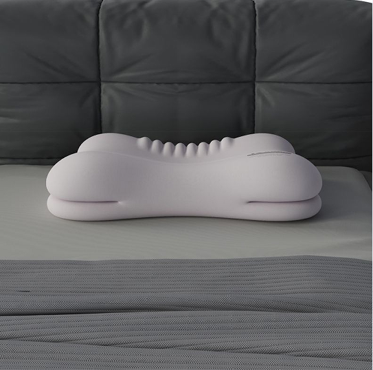Ergonomisk memory foam pude til alle sovepositioner, multizone støtte, nul tryk, dyb søvn, lindring af nakkesmerter: Default Title
