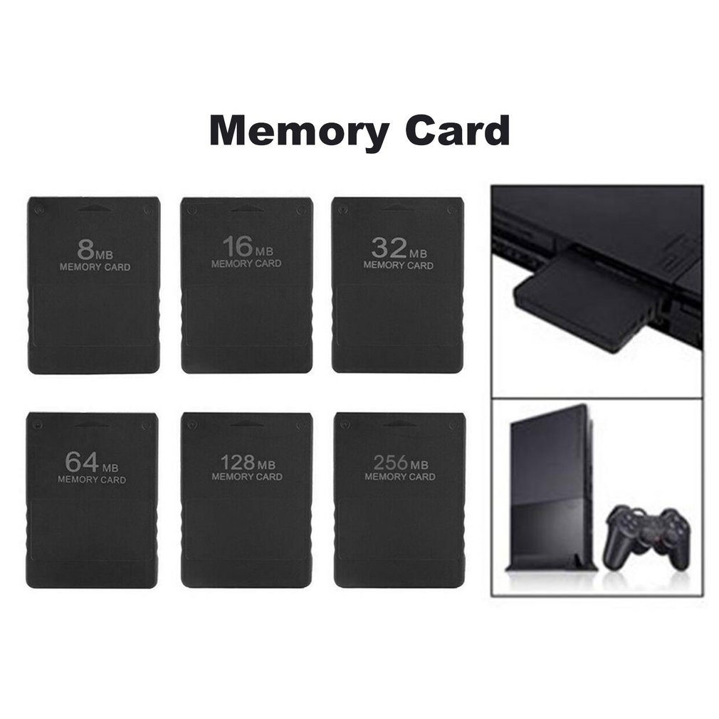 8/16/32/64/128/256MB Memory Card Game Stick For Sony PlayStation 2 PS2 Console