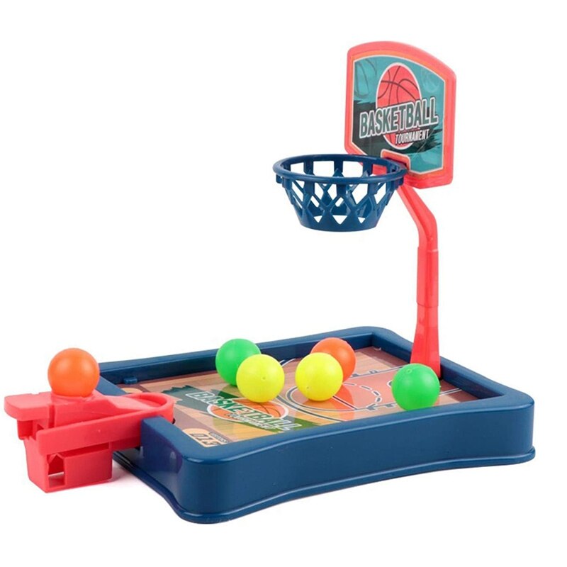 Mini Opvouwbare Tafelblad Basketbal Spel Speelgoed Vinger Ejectie Basketbal Machine Outdoor Novelty Speelgoed