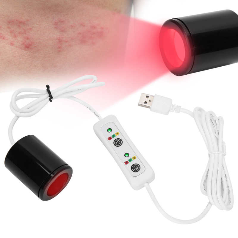 Portable Therapy Infrared Light Red Light Therapy Device Body Pain Relief USB Timing Infrared Light Body Relax Massager Light