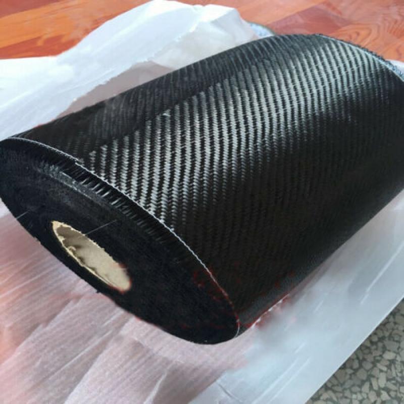 3K 200gsm Carbon Fiber Doek Carbon Stof Twill Tape 25Cm Breedte * 1M Lengte