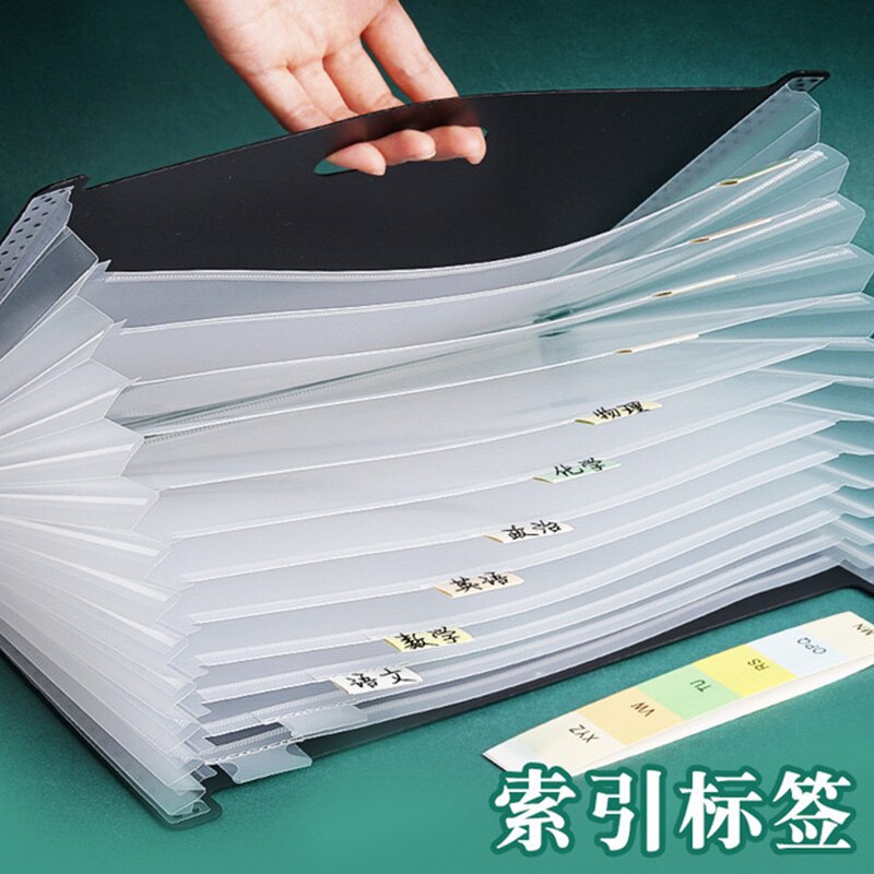 Desktop File Folder A4 Paper Organizer Storage Holder Multilayer Expanding Box Business File Office Supplies Document Holder