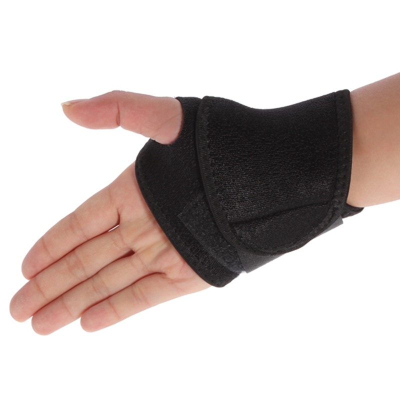 Universal sports håndled tommelfinger hånd wrap handske håndled støtte stropper fitness bøjle wraps bandage træning sikkerheds hånd bånd
