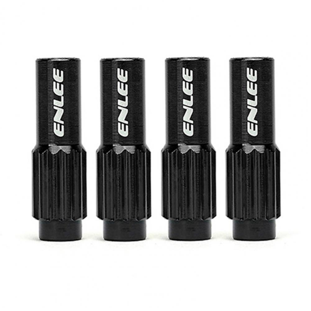 Inline Cable Adjuster Stainless Steel Inline Cable Adapter Bike Parts Compact Useful Bike Line Regulator Housing Cap:  Black